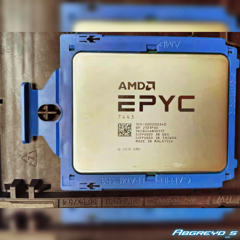 GIGABYTE MZ01-CE1 + AMD EPYC 7443