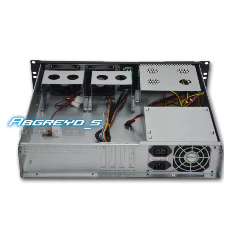 Серверный корпус DX-239 2U Rackmount ATX с ЖК-экраном
